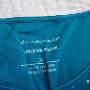 Christopher and Banks XL tank top